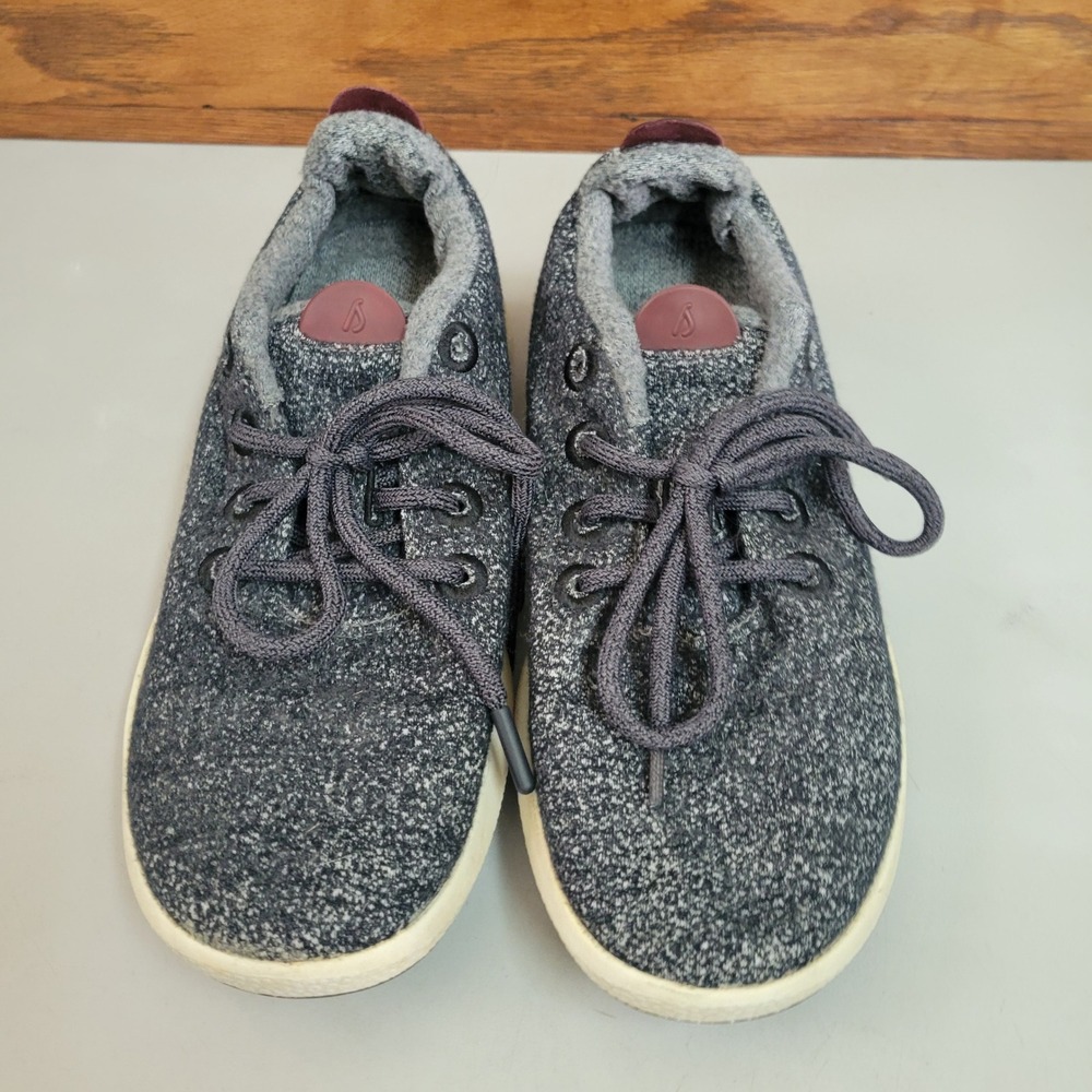 Allbirds Wool Runner‎ Mizzle Mens 8 Charcoal Grey Water Repellent Sneakers NV1